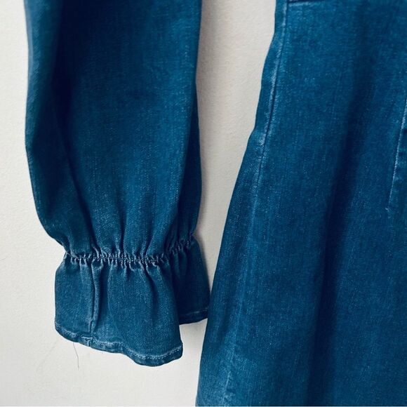 Blue Denim Dress/Skort XS - Picture 2 of 9